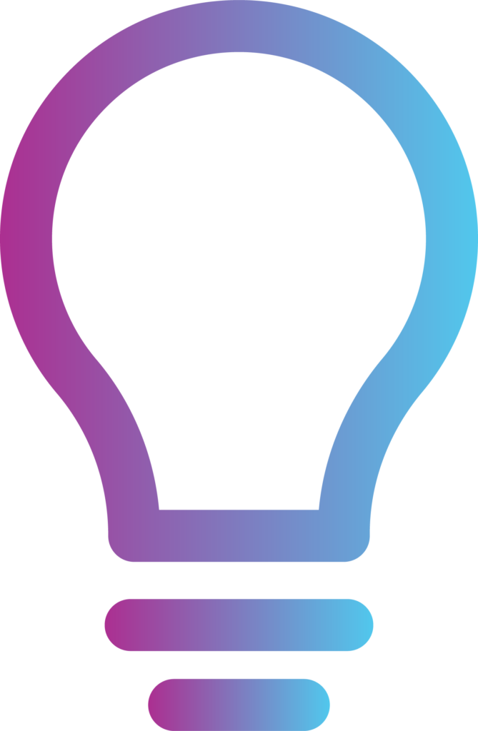 Boundless Imagination icon colored in purple-cyan gradient