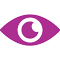 Visual Content Creation icon colored in purple