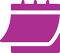 Content Calendar Development icon colored in purple