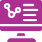 Uptime Monitoring icon colored in purple