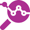 Website Audit and Analysis icon colored in purple