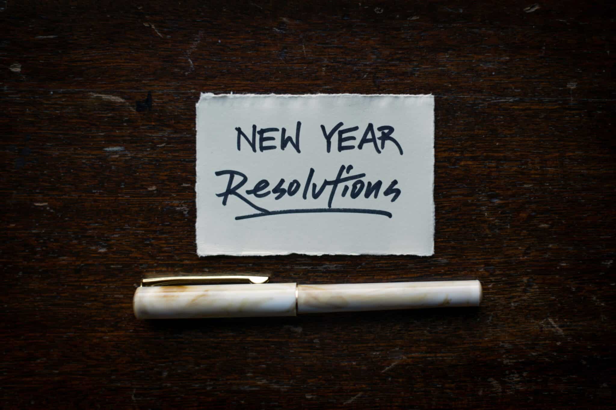 new year resolutions as post holiday lead generation